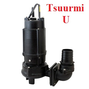 Bảng giá máy bơm chìm nước thải Tsurumi 3HP - bơm chìm Tsurumi series U